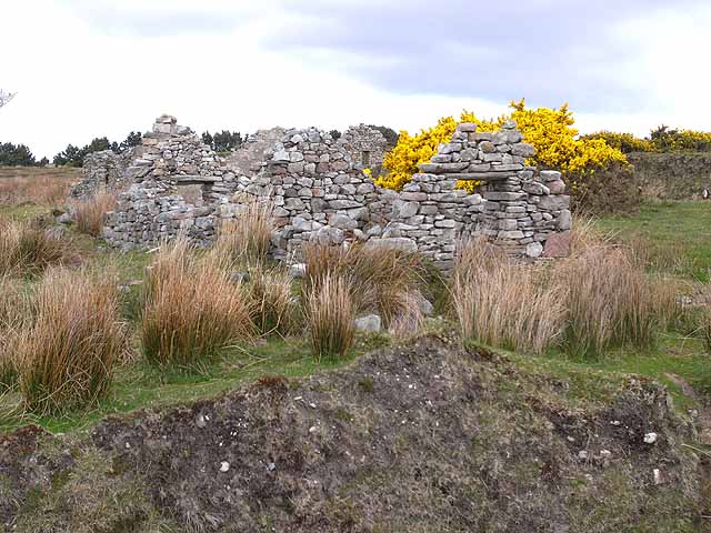 Ruined cottage at Sraith a t'Seagail