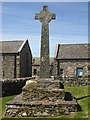 Cross at Oronsay Priory