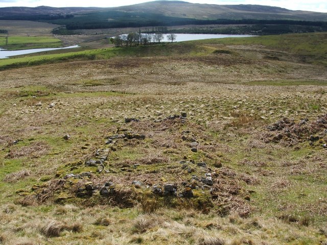 The ruins of Corlick: central building