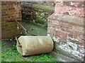 Stone roller, Church of St Mary, Totnes