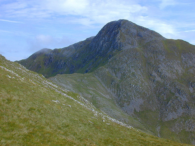 Southern slopes of Sgùrr nan Saighead