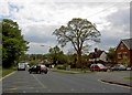 Traffic light controlled junction near the Old Bell public house, Happened