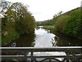 The view upstream from Umberleigh Bridge on the river Taw