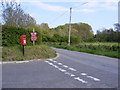 Low Road & The Street Postbox