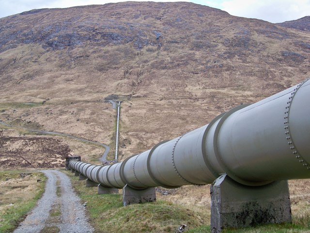 HEP Water Pipeline Crossing Gleann nan Caorann