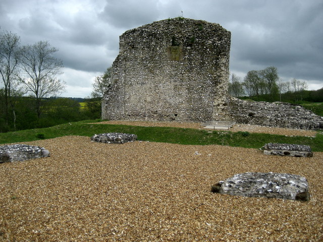 Remains of Clarendon Palace