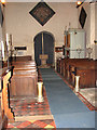 TF6201 : St Michael's church in Ryston - view west by Evelyn Simak