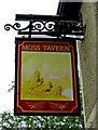 Moss Tavern pub sign, 101 Ashton Road