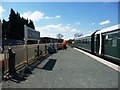 The platform, Llynclys Station