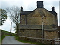 The rear of a house in Brund