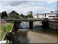 SS5533 : Braunton Bridge on the River Yeo as seen from upstream by Roger A Smith