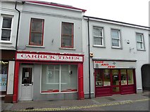 J4187 : Carrick Times / Tack and Sew, Carrickfergus by Kenneth  Allen