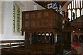 Norreys family pew, Rycote Chapel