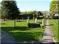 The Church of St Luke and All Saints, Darrington, Graveyard