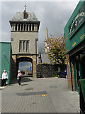 J4187 : St Nicholas' Church of Ireland entrance by Kenneth  Allen