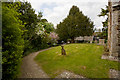 Path to Church of St Michael and All Angels, Sopley