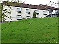 Hillside leading to Bryn Howel Hotel