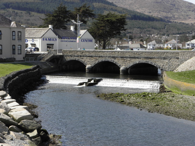 The Shimna Bridge and Weir