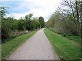 Looking towards Rudyard Station