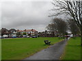 A rainy morning in Croshaw Rec