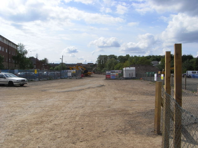Site of new road
