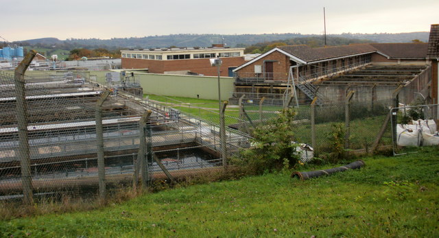 Northern section of Court Farm Water Treatment Works