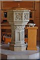 St Barnabas, Old Heath, Colchester - Font