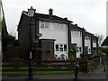 Modern houses in Luxted Road