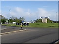 Lock Gates on an A6 roundabout