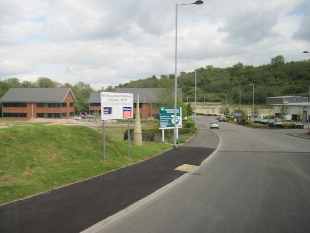 A4 looking East at Salisbury Road junction
