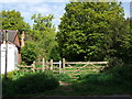 Access to Bentley woods at Birchley Heath