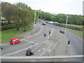 A3060 at A338 junction near Holdenhurst