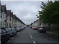 Mardy St, Grangetown, Cardiff, looking north