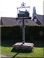 TG1606 : Little Melton Village Sign by Geographer