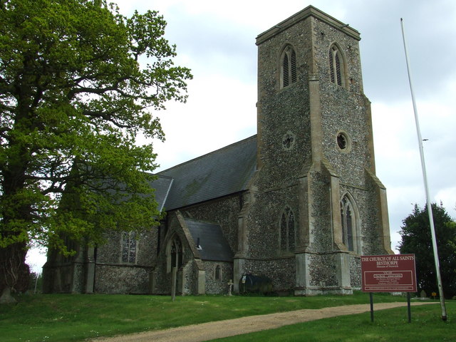 All Saints Besthorpe © Keith Evans cc-by-sa/2.0 :: Geograph Britain and ...