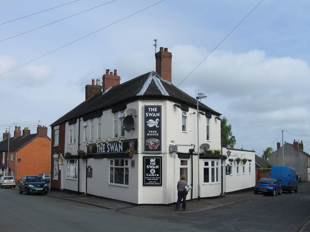 The Swan, Audley © Alex McGregor :: Geograph Britain and Ireland