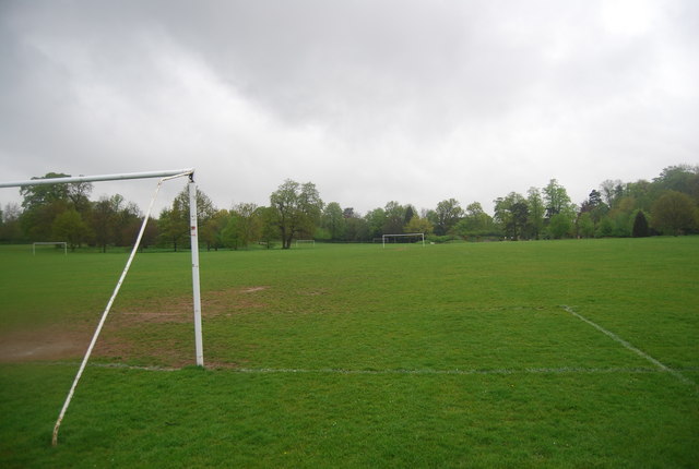 Football pitch, Horsham Park