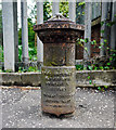 Old boundary post, Belfast