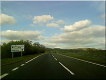 NY8314 : A66 at North Stainmore by Andrew Abbott