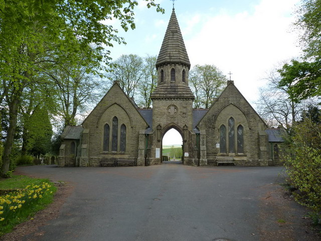 Buxton Cemetery entrance