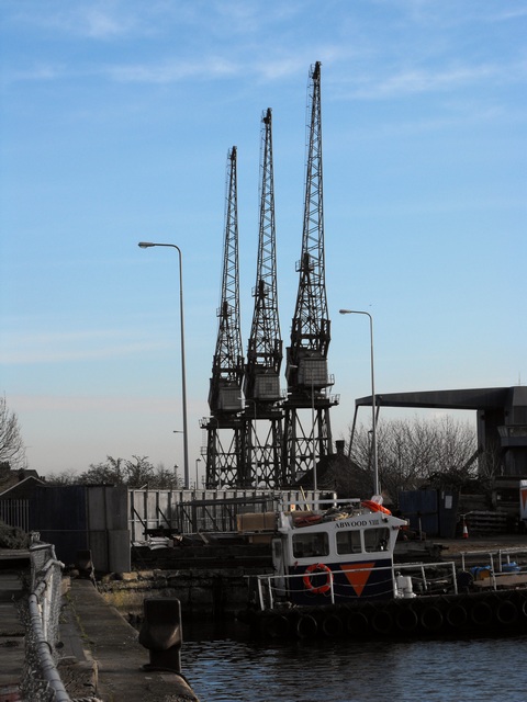 Dock Cranes at West India Dock, E14