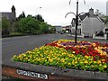 Floral display, Spillars Place, Omagh