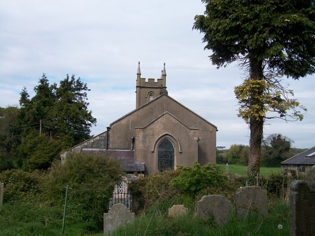 Maghera's Church of Ireland church from... © Eric Jones cc-by-sa/2.0 ...