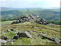 Orchan Rocks from above, Todmorden