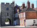 Gate in City wall and adjacent houses