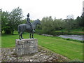 N7956 : Equestrian statue at Trim by Kieran Campbell