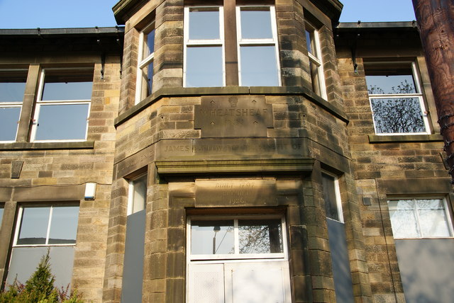 Inscription on Crowthorn School © Bill Boaden :: Geograph Britain and ...