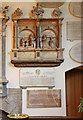 All Saints, Chelsea Old Church, Cheyne Walk, London SW3 - Wall monuments