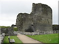 Entrance to the ruins of Cilgerran Castle, Pembrokeshire