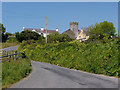 Road climbing towards Llanddewi Aberarth